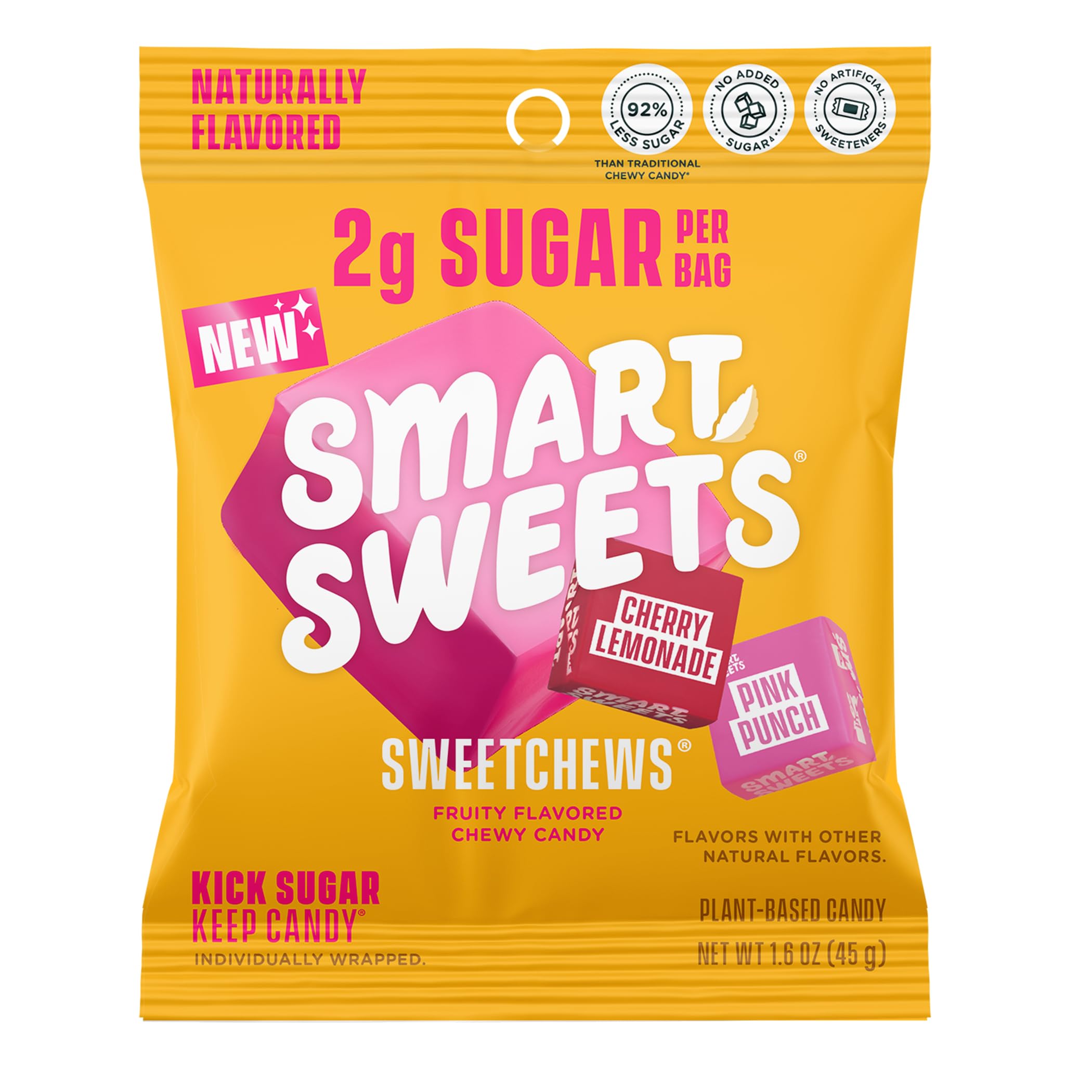 Amazon.com : SmartSweets SweetChews, 1.6oz (Pack of 14), Candy